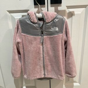 Toddler girl North Face Fleece size 4t